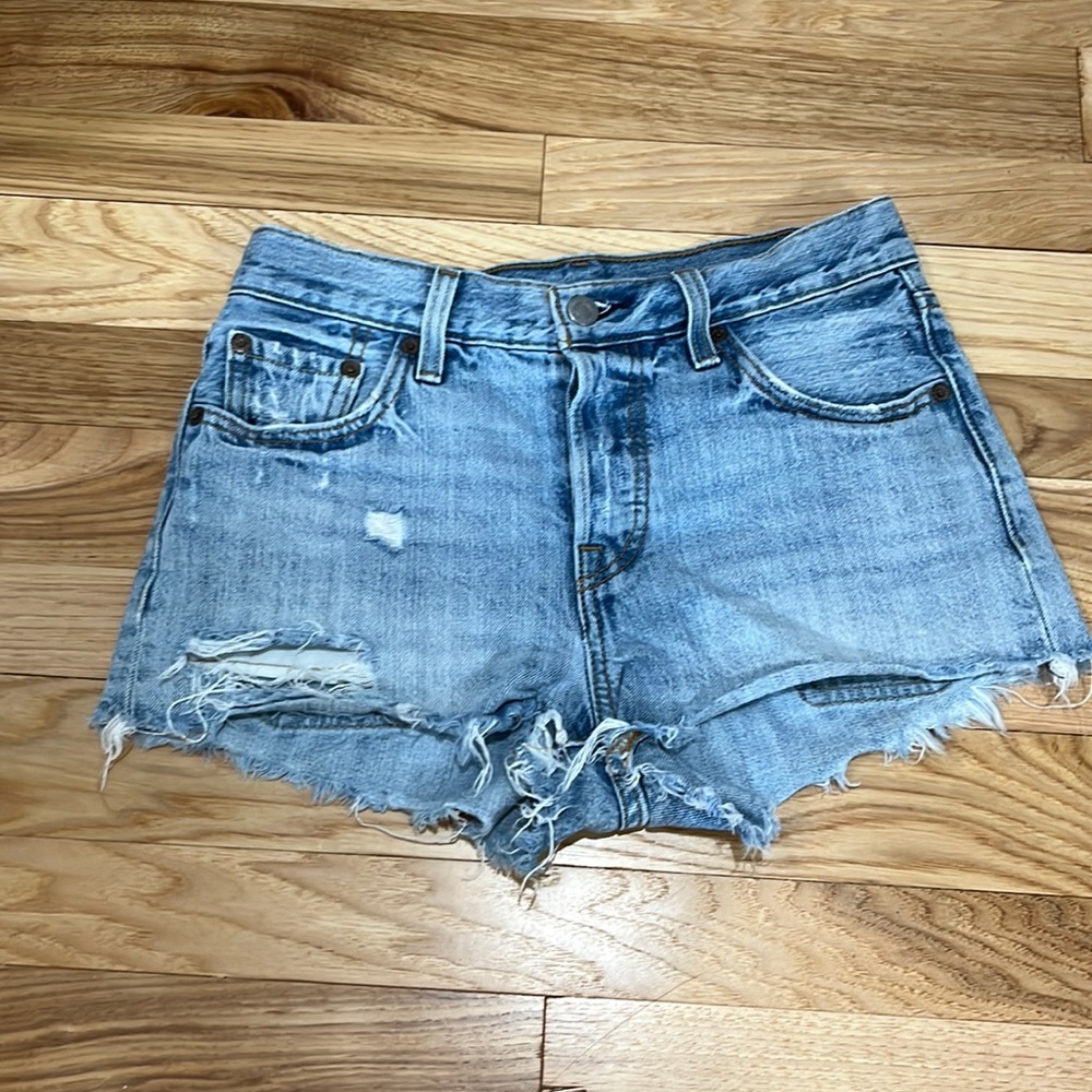 Womens Levis 501 Jean Shorts